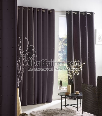 Double rideau Lignato Anthracite
