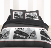 Housse de couette 220x240 100% coton Big ben