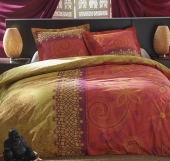 Housse de couette 220x240 100% coton INDIANA
