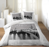 Housse de couette 220x240 cm 100% coton CAPITALE