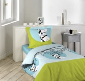 Housse de couette Bulldog 1 pers
