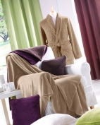 Plaid Montana Taupe 130x160 cm