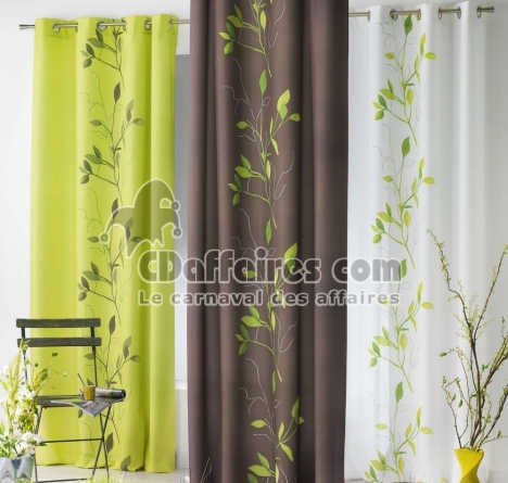 ستائر جميلة لغرفة الجلوس Rideau-imprime-eucalyptus,QMxQDN,4YDN,4YDN