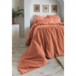 Housse de couette 240 x 220 cm – Lyocell uni LYSANDRE – Terracotta, image n° 4
