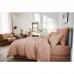 Housse de couette 140 x 200 cm &ndash; Lin Fran&ccedil;ais Lav&eacute; &ndash; SOLINE &ndash; Vieux Rose, image n° 4