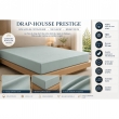 Drap-Housse 180 x 200 cm Prestige C&eacute;ladon &ndash; Satin de Coton Peign&eacute; 120 fils/cm&sup2; &ndash; Bonnet 30 cm, image n° 2