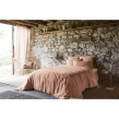 Housse de Couette 240 x 220 cm &ndash; Lin Lav&eacute; Fran&ccedil;ais Luxe Soline &ndash; Vieux rose, image n° 1