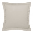Taie d'Oreiller 65x65 cm Sable &ndash; Satin de Coton 120 Fils/cm&sup2; &ndash; H&ocirc;tellerie Haut de Gamme, image n° 2