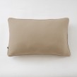 Coussin d&eacute;houssable 40 x 60 cm &ndash; Gaze de coton unie GA&Iuml;A Ficelle, image n° 2