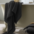 Drap de douche Softy 70 x 140 cm &ndash; &Eacute;ponge Zero Twist 100% coton peign&eacute; 600 g/m&sup2; &ndash; Noir, image n° 2