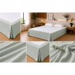 Cache-sommier 160 x 200 cm Double Gaze de Coton GA&Iuml;A Eucalyptus &ndash; Qualit&eacute; Haut de Gamme, image n° 3