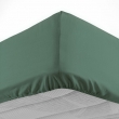 Drap-housse 2 personnes 180 x 200 cm coton 57 fils LINA C&egrave;dre &ndash; Bonnet 30 cm, image n° 2