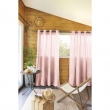 Lot de 2 Rideaux 100% Coton Pr&eacute;lav&eacute; 140 x 260 cm &ndash; KALA Pivoine, image n° 4
