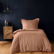 Housse de couette 140 x 200 cm &ndash; Coton uni 57 fils &ndash; LINA &ndash; Blush, image n° 1