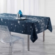 Nappe antitache rectangle 150 x 300 cm &ndash; Polyester imprim&eacute; &ndash; Constellation Bleu, image n° 3