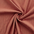 Parure de lit 260 x 240 cm Sienna Terracotta + 2 taies 63x63 cm &ndash; Double face gaze de coton & coton 57 fils, image n° 5