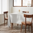 Nappe rectangle 150 x 250 cm + 6 serviettes de table &ndash; Double gaze de coton GA&Iuml;A Nuage, image n° 2