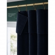 Lot de 2 rideaux velours minuit 140 x 270 cm ajustables &ndash; Anneaux pince &ndash; Coton &eacute;pais &ndash; C&Eacute;SAR, image n° 2