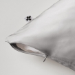 Taie d&rsquo;Oreiller 50 x 70 cm &ndash; 100 % Soie de M&ucirc;rier &ndash; Soanne Argent, image n° 3
