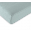 Drap housse 2 en 1 imperm&eacute;able 140 x 190 cm &ndash; Coton 57 fils &ndash; DUO PROTECT Menthe, image n° 4