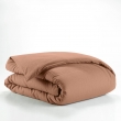 Housse de couette 140 x 200 cm &ndash; Coton uni 57 fils &ndash; LINA &ndash; Blush, image n° 3