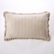 Coussin D&eacute;houssable Gaze de Coton 45 x 45 cm Ficelle &ndash; LIVIA, image n° 1