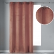 Lot de 2 Rideaux Tamisants &agrave; &OElig;illets 140 x 240 cm &ndash; Velours Doux &ndash; Velvetine Rose, image n° 2