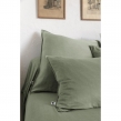 Lot de 2 taies d&rsquo;oreiller 63 x 63 cm Lyocell uni &ndash; LYSANDRE Thym, image n° 6