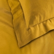 Lot de 2 Taies d'Oreiller 63 x 63 cm &ndash; 100% Coton 57 Fils &ndash; Curry, image n° 3