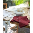 Nappe rectangle 150 x 250 cm + 6 serviettes de table &ndash; Double gaze de coton GA&Iuml;A Bordeaux, image n° 4