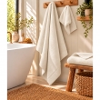 Drap de bain Softy 100 x 150 cm &ndash; &Eacute;ponge Zero Twist 100% coton peign&eacute; 600 g/m&sup2; &ndash; Ivoire, image n° 1