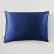 Taie d&rsquo;Oreiller 50 x 70 cm &ndash; 100 % Soie de M&ucirc;rier &ndash; Soanne Bleu Cr&eacute;puscule, image n° 2