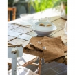 Nappe rectangle 150 x 250 cm + 6 serviettes de table &ndash; Double gaze de coton GA&Iuml;A Camel, image n° 4