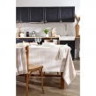 Nappe Ray&eacute;e 150 x 250 cm Double Gaze de Coton Ficelle &ndash; LIVIA, image n° 3