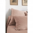 Lot de 2 taies d&rsquo;oreiller 63 x 63 cm Lyocell uni &ndash; LYSANDRE Blush, image n° 6