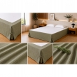 Cache-sommier 160 x 200 cm Double Gaze de Coton GA&Iuml;A Romarin &ndash; Qualit&eacute; Haut de Gamme, image n° 3