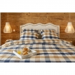 Taie d&rsquo;oreiller 63 x 63 cm Flanelle de coton BASILE &ndash; Carreaux, image n° 2