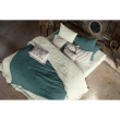 Parure de lit 260 x 240 cm &ndash; Double gaze de coton &ndash; + 2 taies 50 x 70 - Vert d'eau, image n° 4