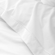 Drap Plat Percale 240 x 300 cm &ndash; Pur Coton Peign&eacute; Longues Fibres 80 Fils/cm&sup2; - Blanc, image n° 4