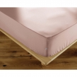 Drap-Housse 180 x 200 cm Percale de Coton 120 Fils Unie PERRINE &ndash; Blush, image n° 1