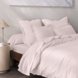 Housse de couette 240 x 220 cm Grand H&ocirc;tel Signature Rose poudr&eacute; &mdash; Percale de coton peign&eacute;  80 fils/cm&sup2;, image n° 2