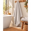 Drap de bain Softy 100 x 150 cm &ndash; &Eacute;ponge Zero Twist 100% coton peign&eacute; 600 g/m&sup2; &ndash; Galet, image n° 1
