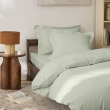 Housse de couette 140 x 200 cm Grand H&ocirc;tel Vert d'eau &mdash; Percale de coton peign&eacute; 80 fils/cm&sup2;, image n° 2