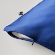 Taie d&rsquo;Oreiller 50 x 70 cm &ndash; 100 % Soie de M&ucirc;rier &ndash; Soanne Bleu Cr&eacute;puscule, image n° 3
