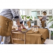 Nappe rectangle 150 x 250 cm + 6 serviettes de table &ndash; Double gaze de coton GA&Iuml;A Camel, image n° 5