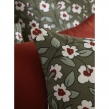 Taie d&rsquo;oreiller 50 x 70 cm gaze de coton imprim&eacute;e FLORA &ndash; Romarin, image n° 3