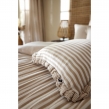 Coussin D&eacute;houssable Gaze de Coton 45 x 45 cm Ficelle &ndash; LIVIA, image n° 3