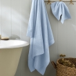 Drap de bain Softy 100 x 150 cm &ndash; &Eacute;ponge Zero Twist 100% coton peign&eacute; 600 g/m&sup2; &ndash; Azur, image n° 2