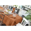 Nappe rectangulaire 150 x 250 cm &ndash; Double gaze de coton &ndash; Ga&iuml;a Abricot, image n° 3