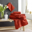 Drap de bain 90 x 150 cm &ndash; Coton &eacute;ponge uni Tendresse Marsala &ndash; 500 g/m&sup2;, image n° 4